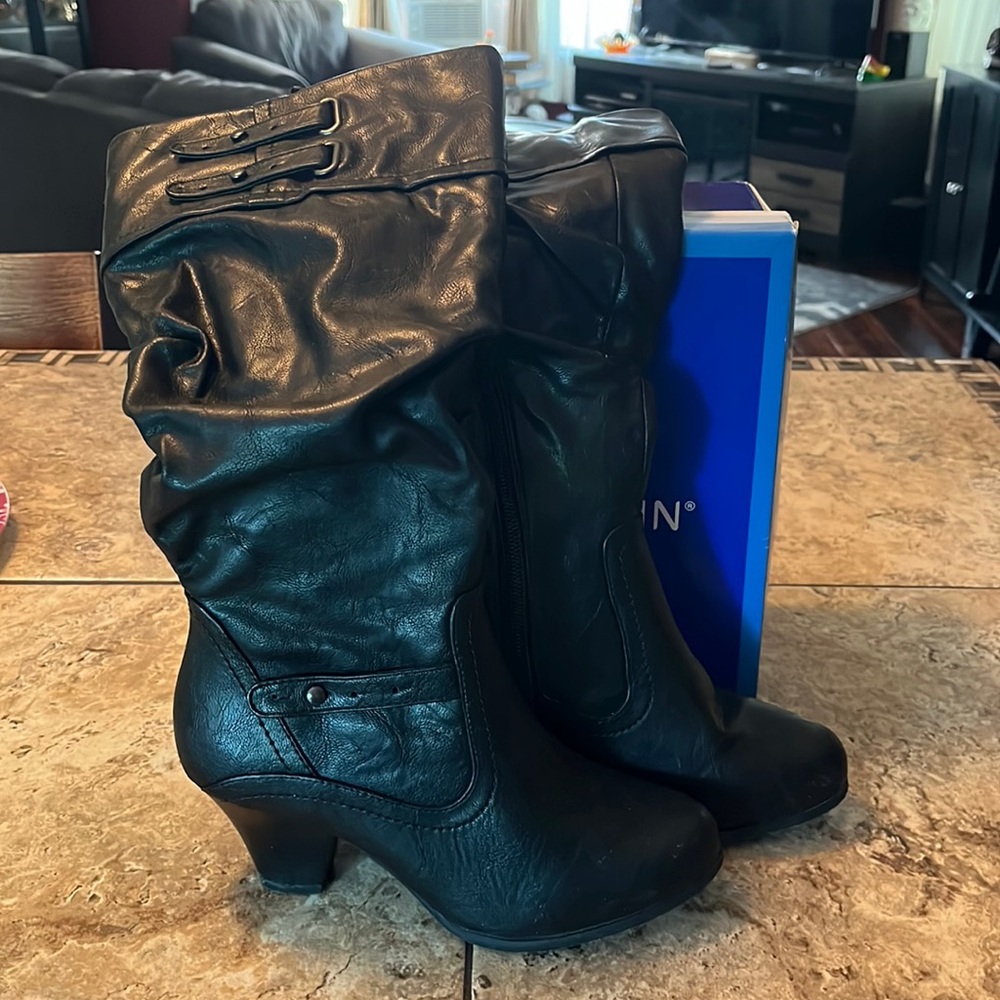 White Mountain boots.